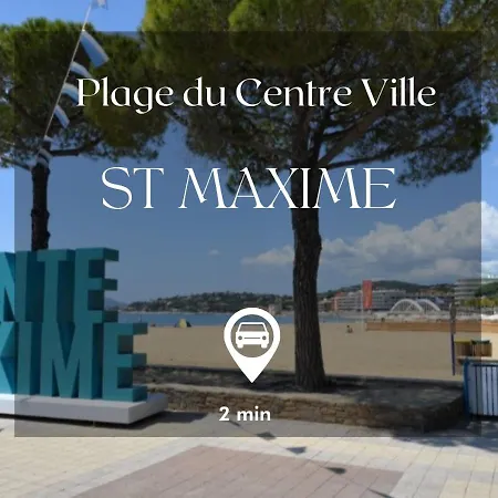 Blue Toscane • T2 + Terrasse, Garage Et Wi-fi Lägenhet Sainte-Maxime