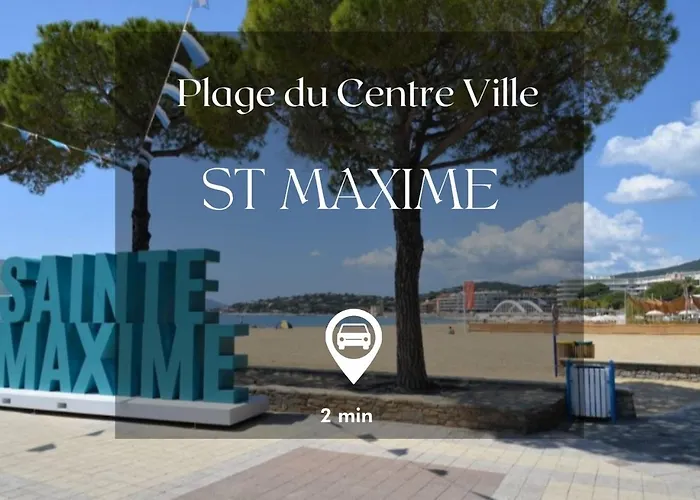 Blue Toscane • T2 + Terrasse, Garage Et Wi-fi Appartamento Sainte-Maxime