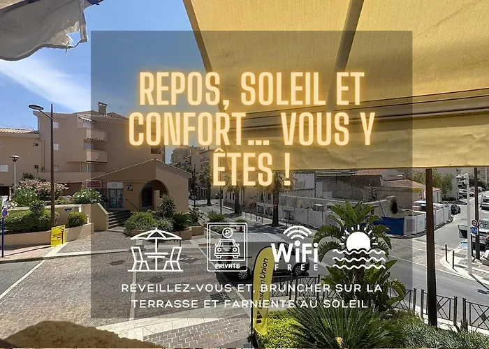 Blue Toscane • T2 + Terrasse, Garage Et Wi-fi * Sainte-Maxime