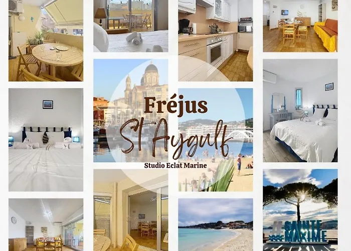 Daire Blue Toscane • T2 + Terrasse, Garage Et Wi-fi Sainte-Maxime